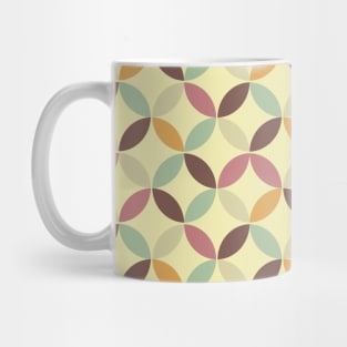 Geometric Circles Pattern Mug